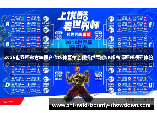 2026世界杯官方转播合作伙伴宣布全程提供震撼8K超高清画质观看体验